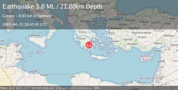 Map of SOUTHERN GREECE