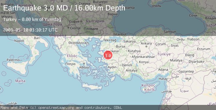 Map of WESTERN TURKEY