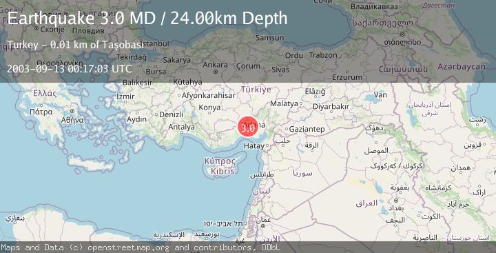 Map of CENTRAL TURKEY