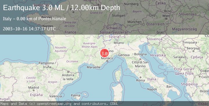 Map of NORTHERN ITALY