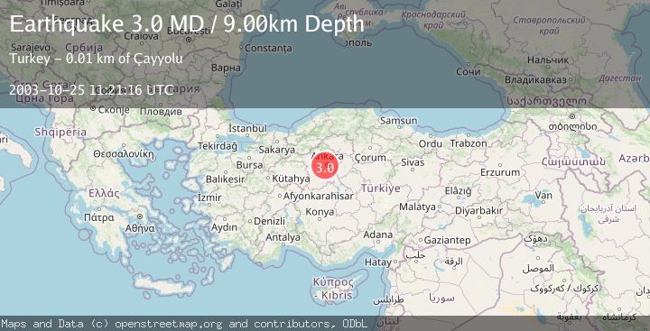 Map of CENTRAL TURKEY