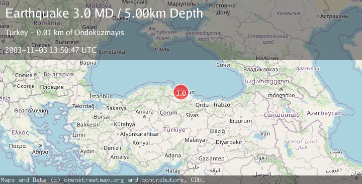 Map of CENTRAL TURKEY