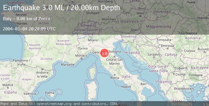 Map of NORTHERN ITALY