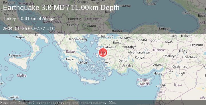 Map of NEAR THE COAST OF WESTERN TURKEY