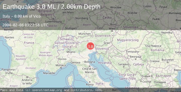 Map of NORTHERN ITALY