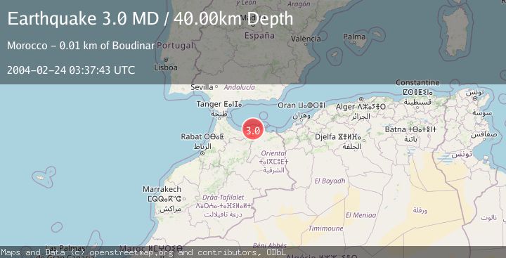 Map of STRAIT OF GIBRALTAR