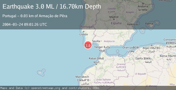 Map of WEST OF GIBRALTAR