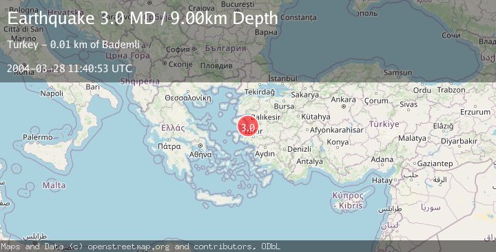 Map of NEAR THE COAST OF WESTERN TURKEY