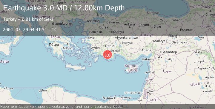 Map of WESTERN TURKEY