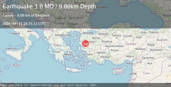 Map of WESTERN TURKEY