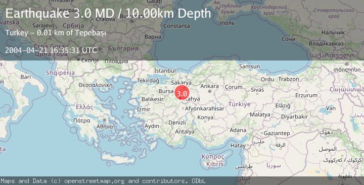 Map of WESTERN TURKEY