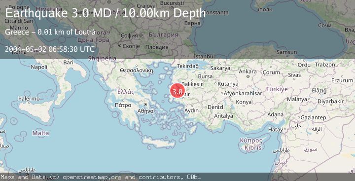 Map of NEAR THE COAST OF WESTERN TURKEY