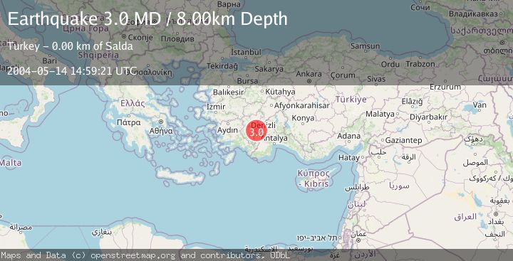 Map of WESTERN TURKEY