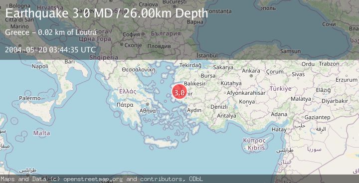 Map of NEAR THE COAST OF WESTERN TURKEY