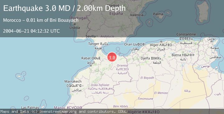 Map of STRAIT OF GIBRALTAR
