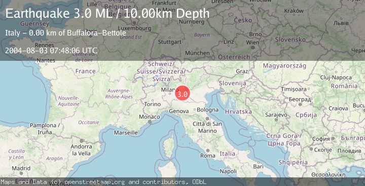 Map of NORTHERN ITALY