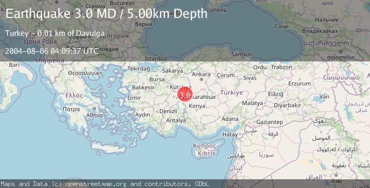 Map of WESTERN TURKEY