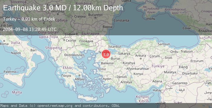 Map of WESTERN TURKEY