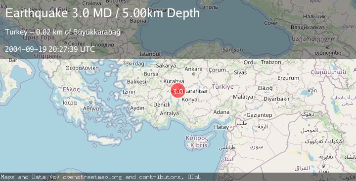 Map of WESTERN TURKEY