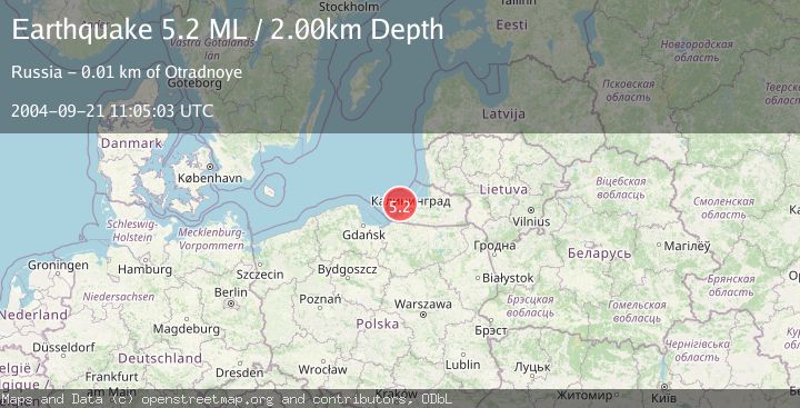 Map of RUSSIA-POLAND BORDER REGION