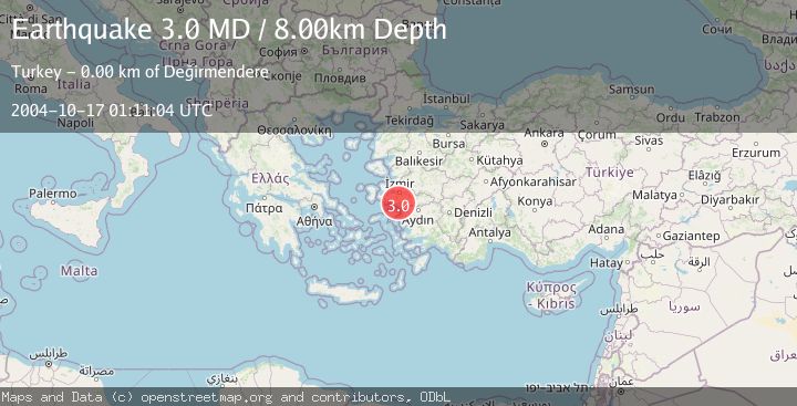 Map of WESTERN TURKEY