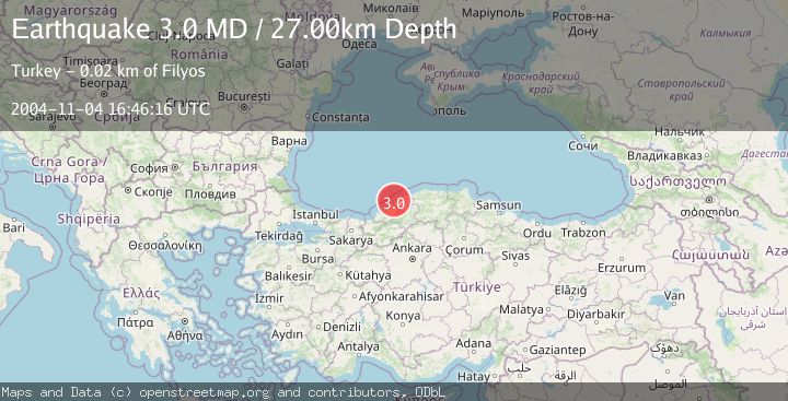 Map of CENTRAL TURKEY