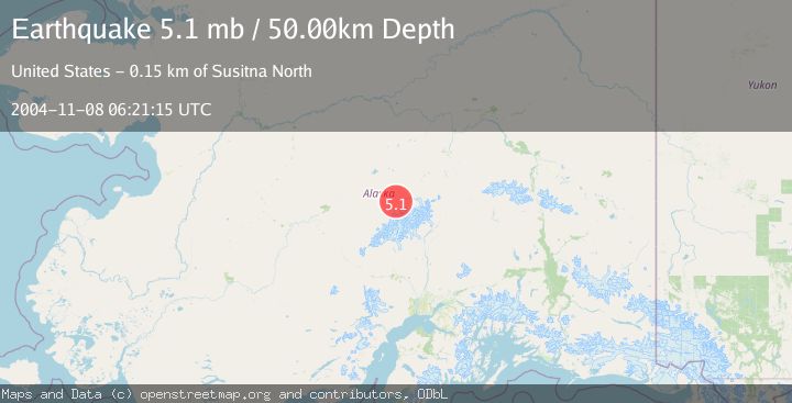 Map of CENTRAL ALASKA