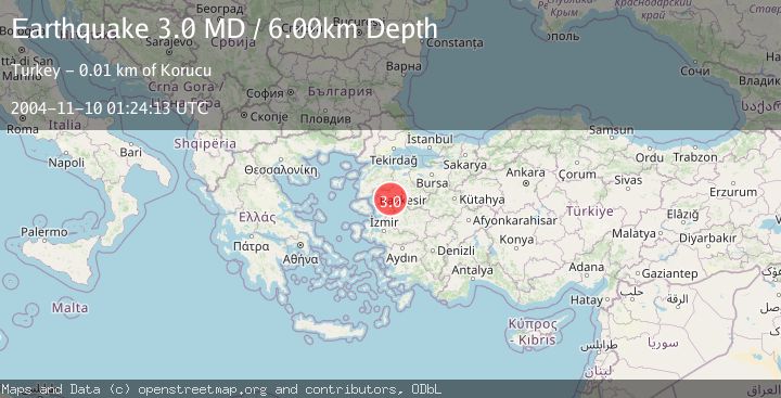 Map of WESTERN TURKEY