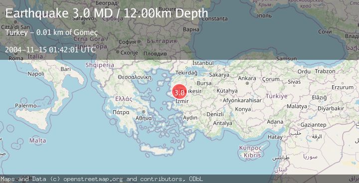 Map of NEAR THE COAST OF WESTERN TURKEY