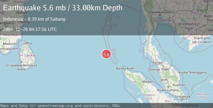 Map of NICOBAR ISLANDS, INDIA REGION