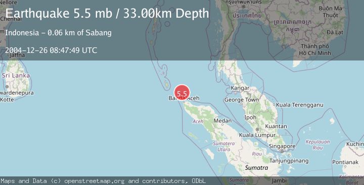 Map of NICOBAR ISLANDS, INDIA REGION