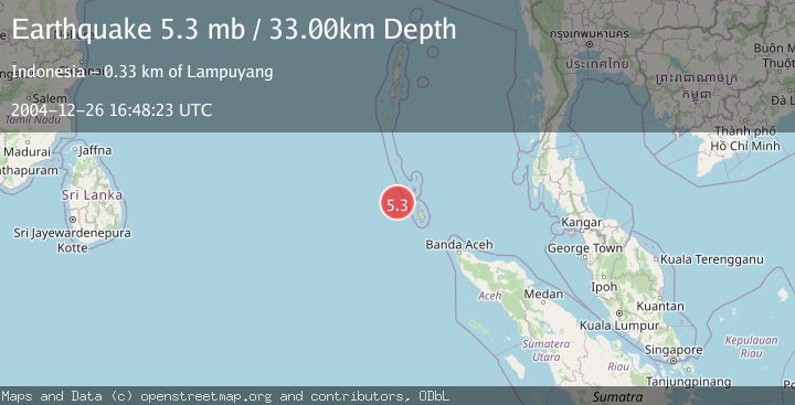 Map of NICOBAR ISLANDS, INDIA REGION