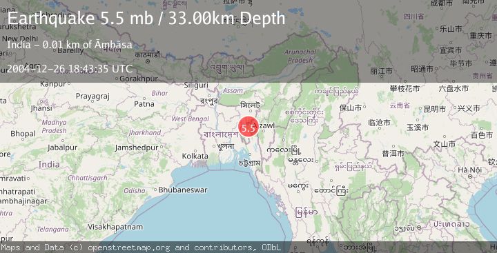 Map of TRIPURA, INDIA REGION
