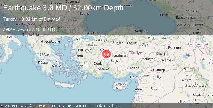 Map of WESTERN TURKEY