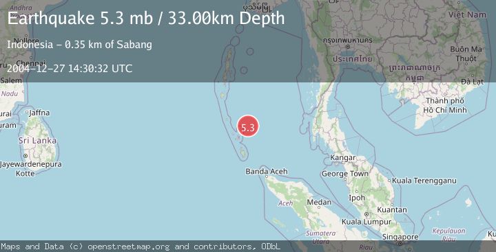 Map of NICOBAR ISLANDS, INDIA REGION