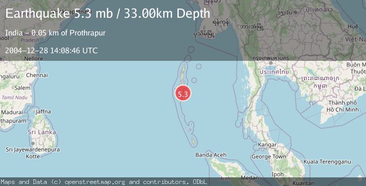Map of ANDAMAN ISLANDS, INDIA REGION