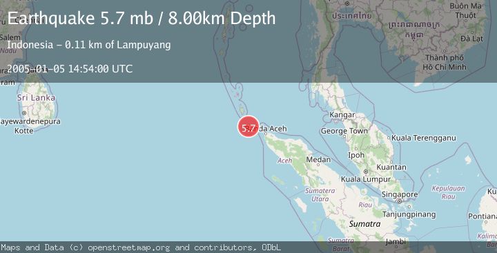 Map of NICOBAR ISLANDS, INDIA REGION
