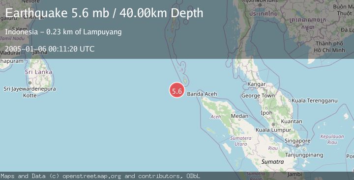 Map of NICOBAR ISLANDS, INDIA REGION
