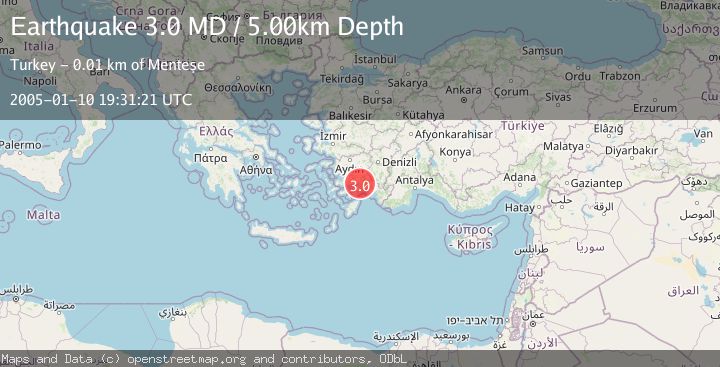 Map of WESTERN TURKEY