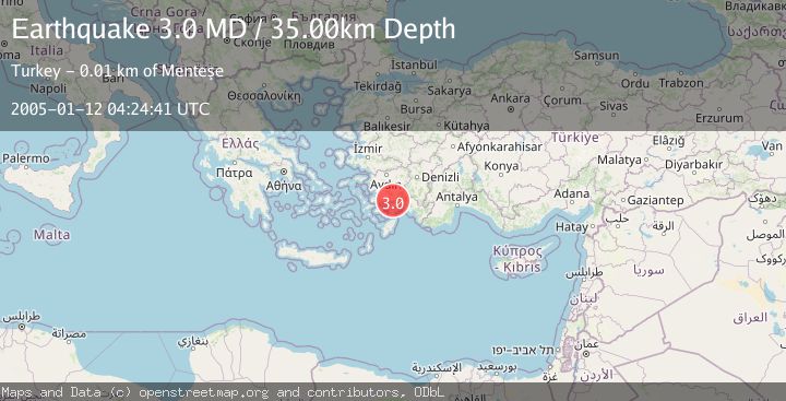 Map of WESTERN TURKEY