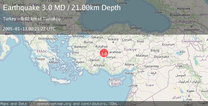 Map of WESTERN TURKEY