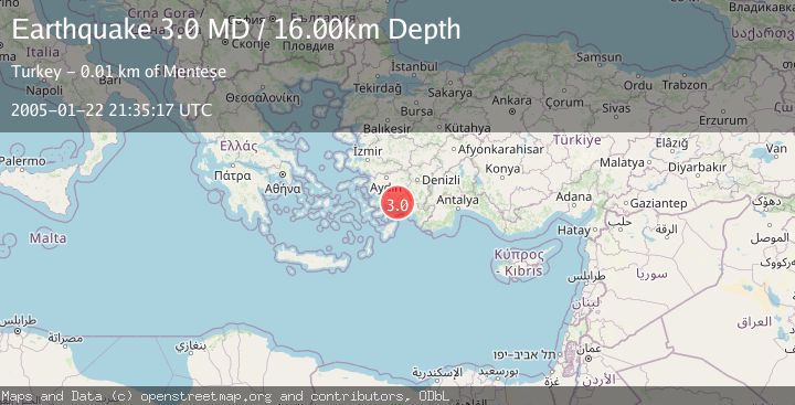 Map of WESTERN TURKEY
