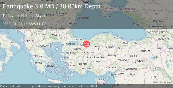 Map of WESTERN TURKEY