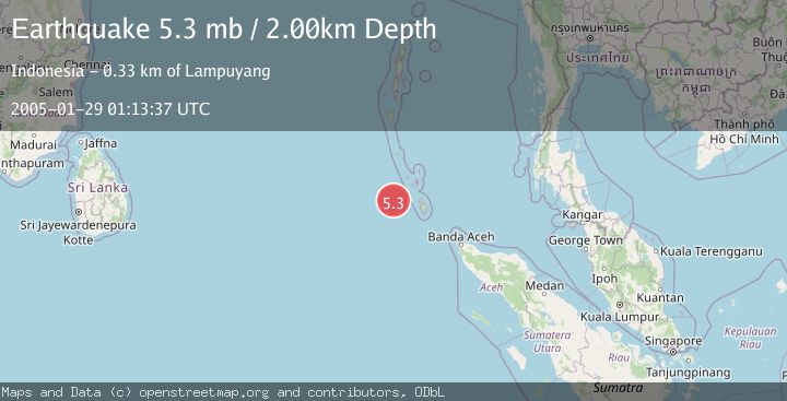 Map of NICOBAR ISLANDS, INDIA REGION