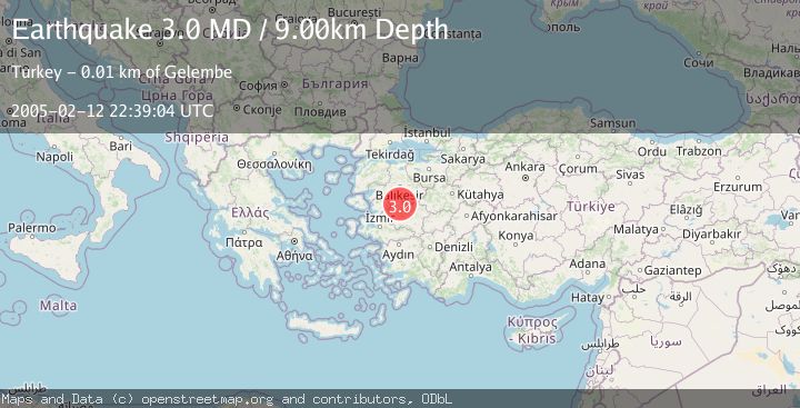 Map of WESTERN TURKEY