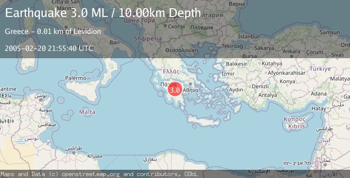 Map of SOUTHERN GREECE