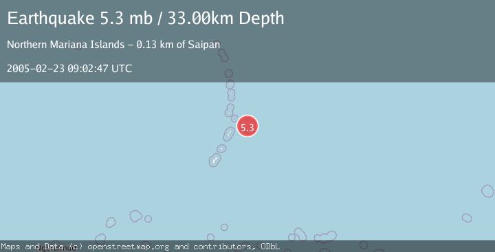 Map of SAIPAN REG., N. MARIANA ISLANDS