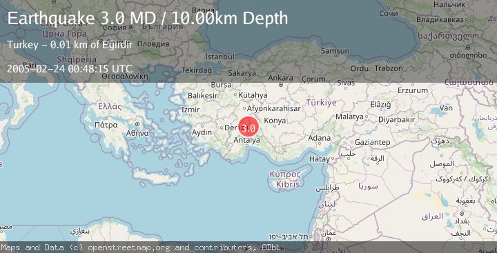 Map of WESTERN TURKEY