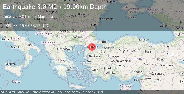 Map of WESTERN TURKEY