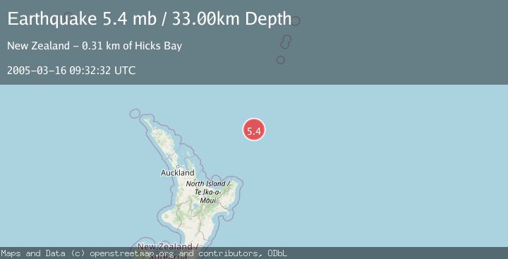 Map of SOUTH OF KERMADEC ISLANDS
